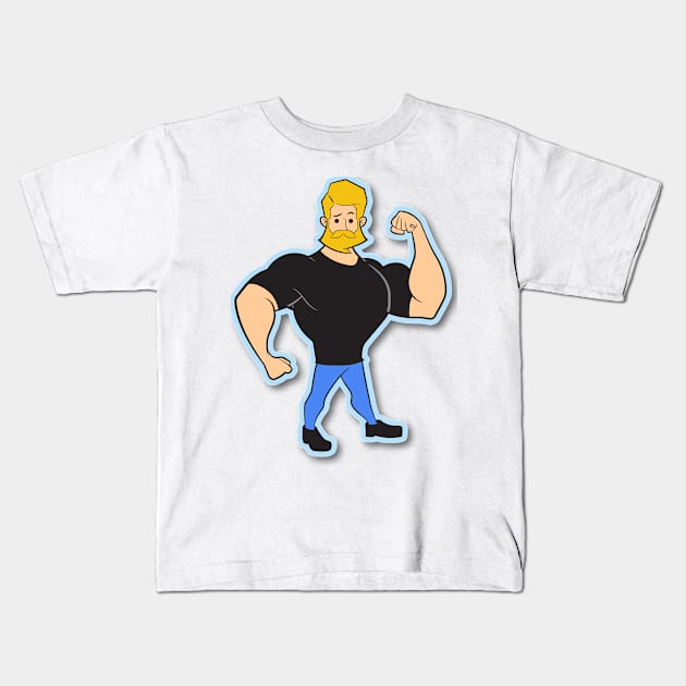 Chad Dad Kids T-Shirt by Judicator